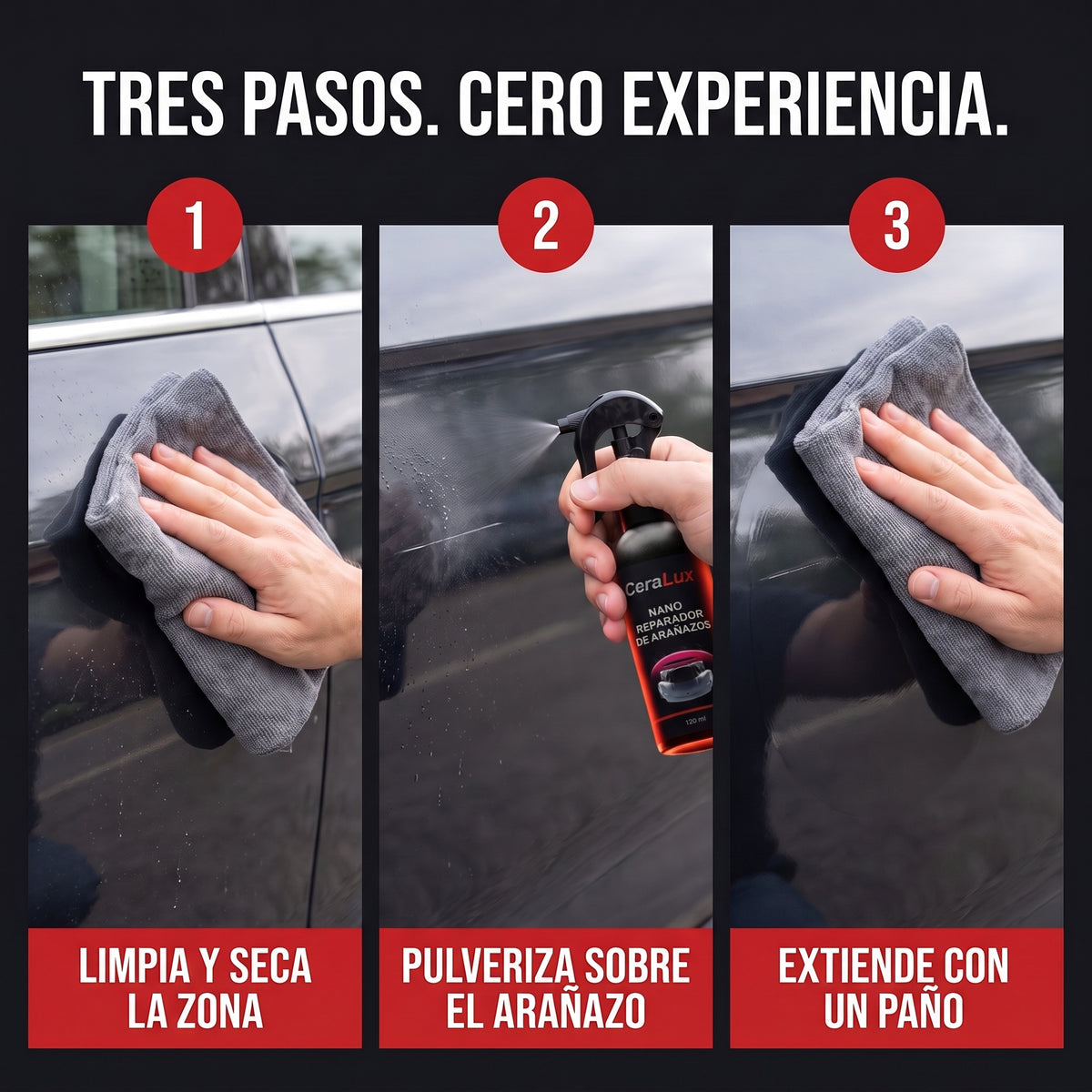 CeraLux — Repara los arañazos de tu coche sin pasar por el taller
