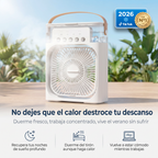Mini Aire Portátil 4 en 1 — Duerme Fresco Sin Pagar Aire Acondicionado