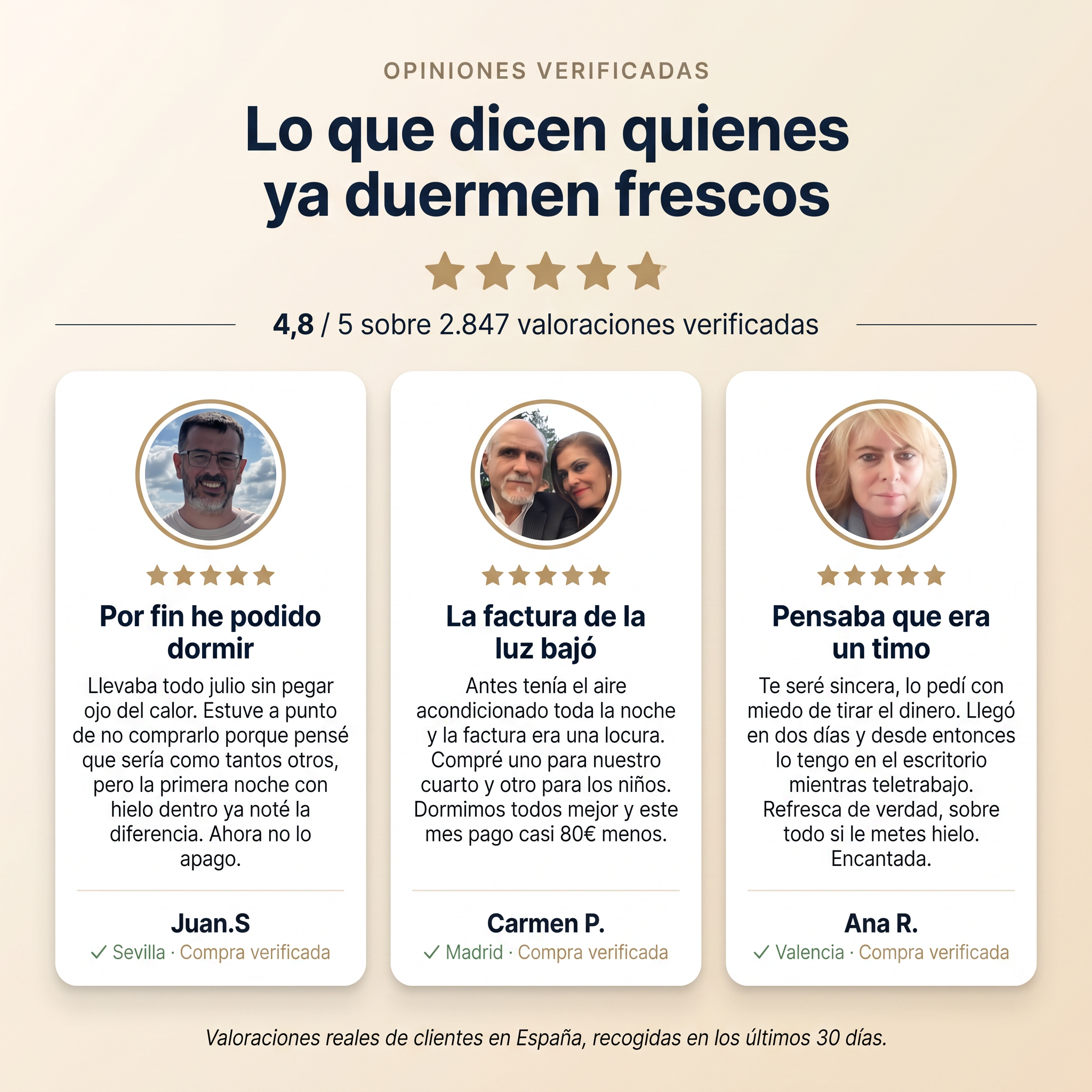 Mini Aire Portátil 4 en 1 — Duerme Fresco Sin Pagar Aire Acondicionado